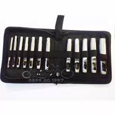 Bộ đục lỗ 12 chi tiết 3-16mm cao cấp