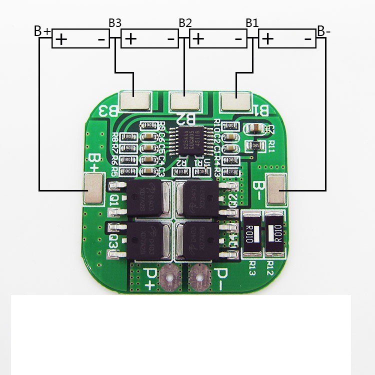 Mạch sạc và bảo vệ pin 4s 20a