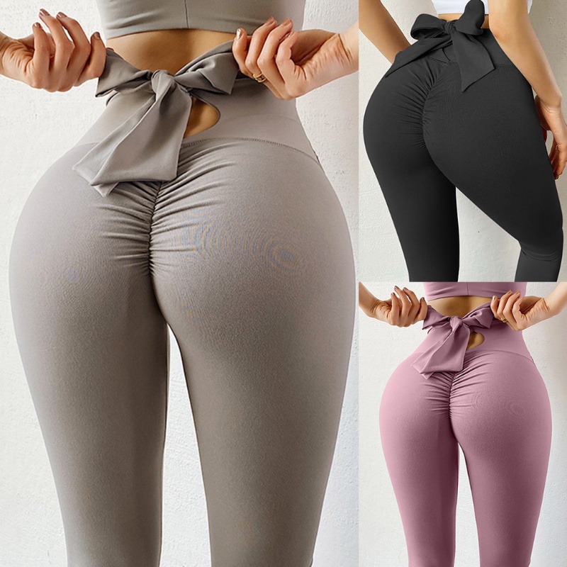 Quần Legging Lưng Cao Màu Sắc Trơn Dành Cho Nữ