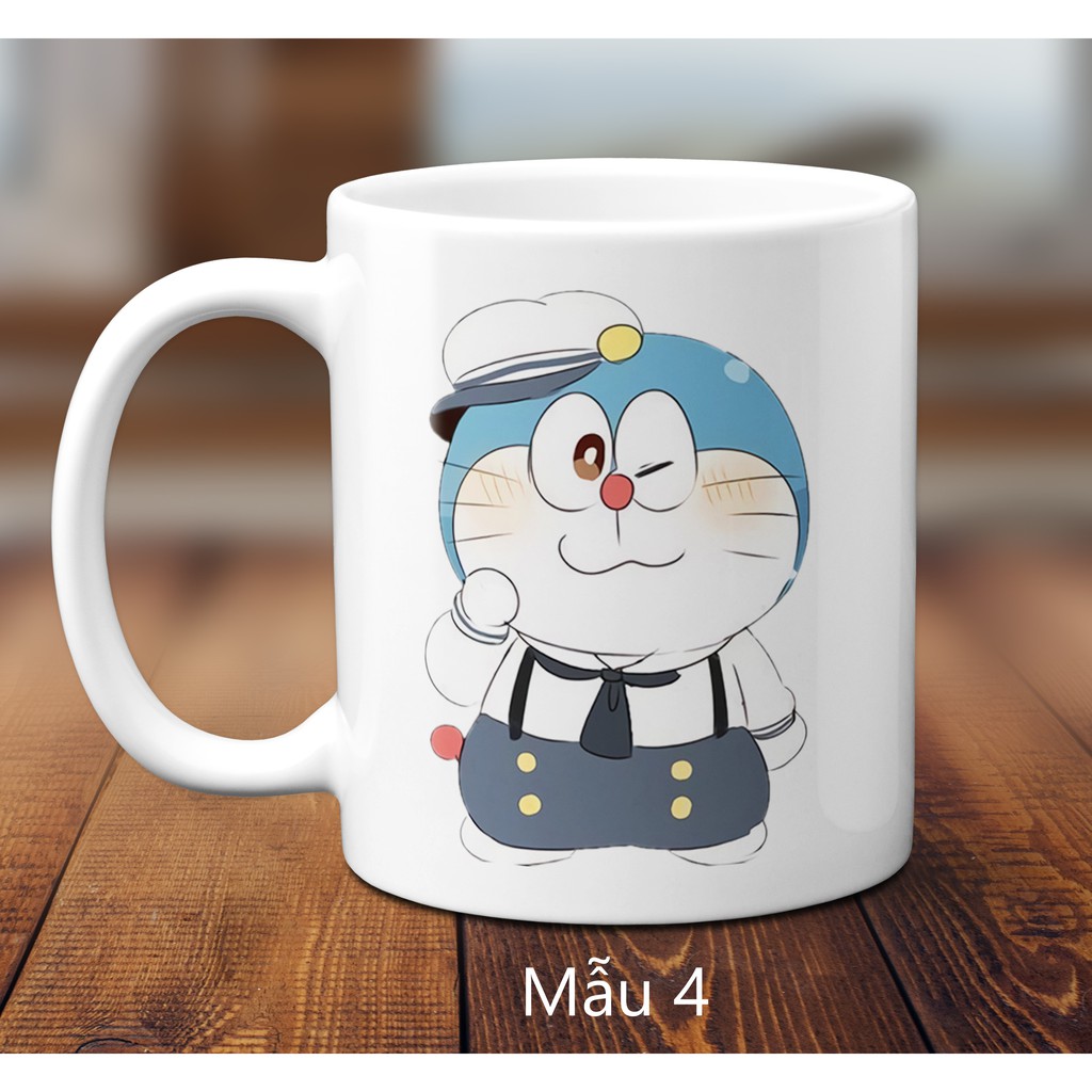 [DESIGN CHUẨN] Cốc sứ in hình Doraemon | Ly sứ Doremon | Cốc sứ Doremon dễ thương | Ly sứ Doraemon đẹp độc lạ Mẫu 1 - 6