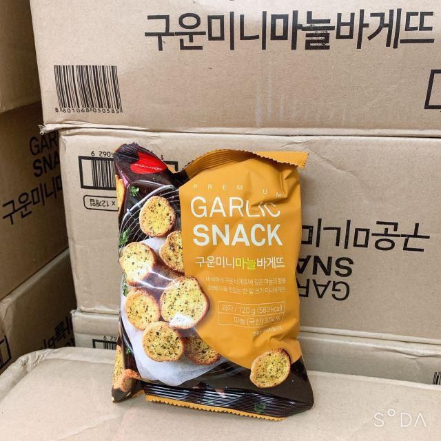 1 thùng-12 gói bánh mỳ bơ tỏi hàn quốc