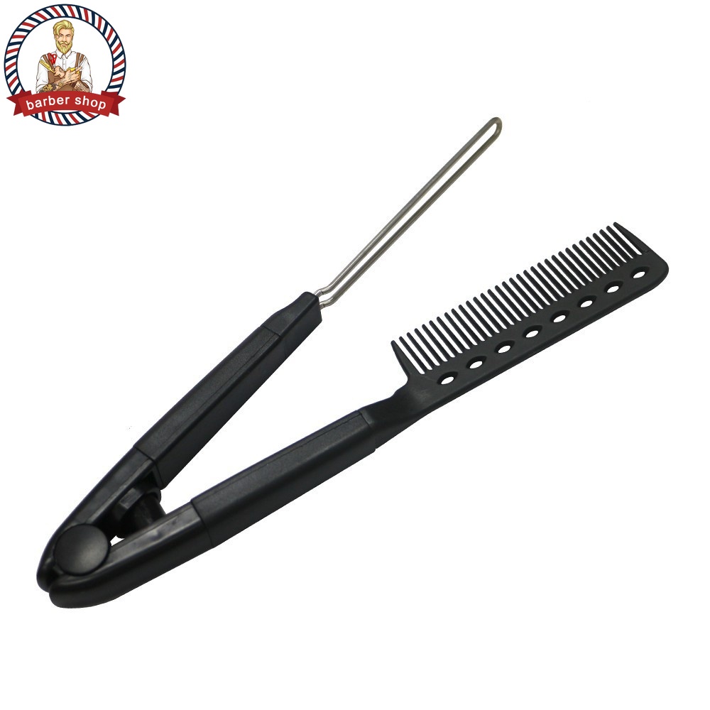 Lược Chải Tóc Thẳng Tạo Kiểu Chữ V Cho Salon 5 Màu Sắc Tùy Chọn