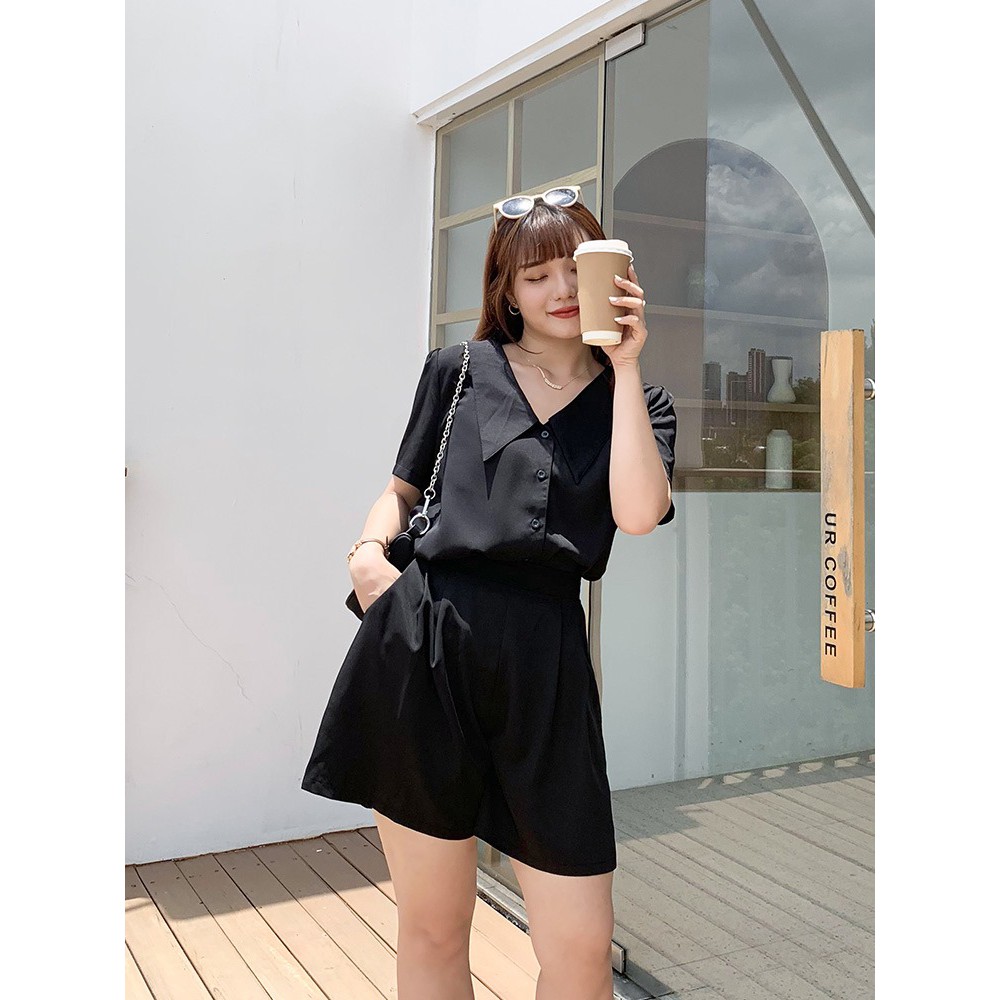 BIGSIZE nữ Set đũi SEBS002 beostyle cho người béo mập 55-100kg - Mặc ở nhà, đi chơi , dạo phố