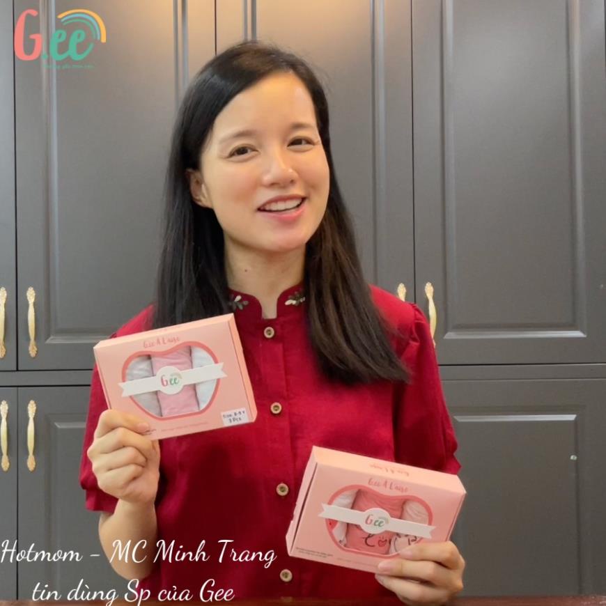 Quần chip bé gái, set 3 chip đùi sợi tre Gee siêu thấm hút, kháng khuẩn, an toàn dễ chịu cho bé.