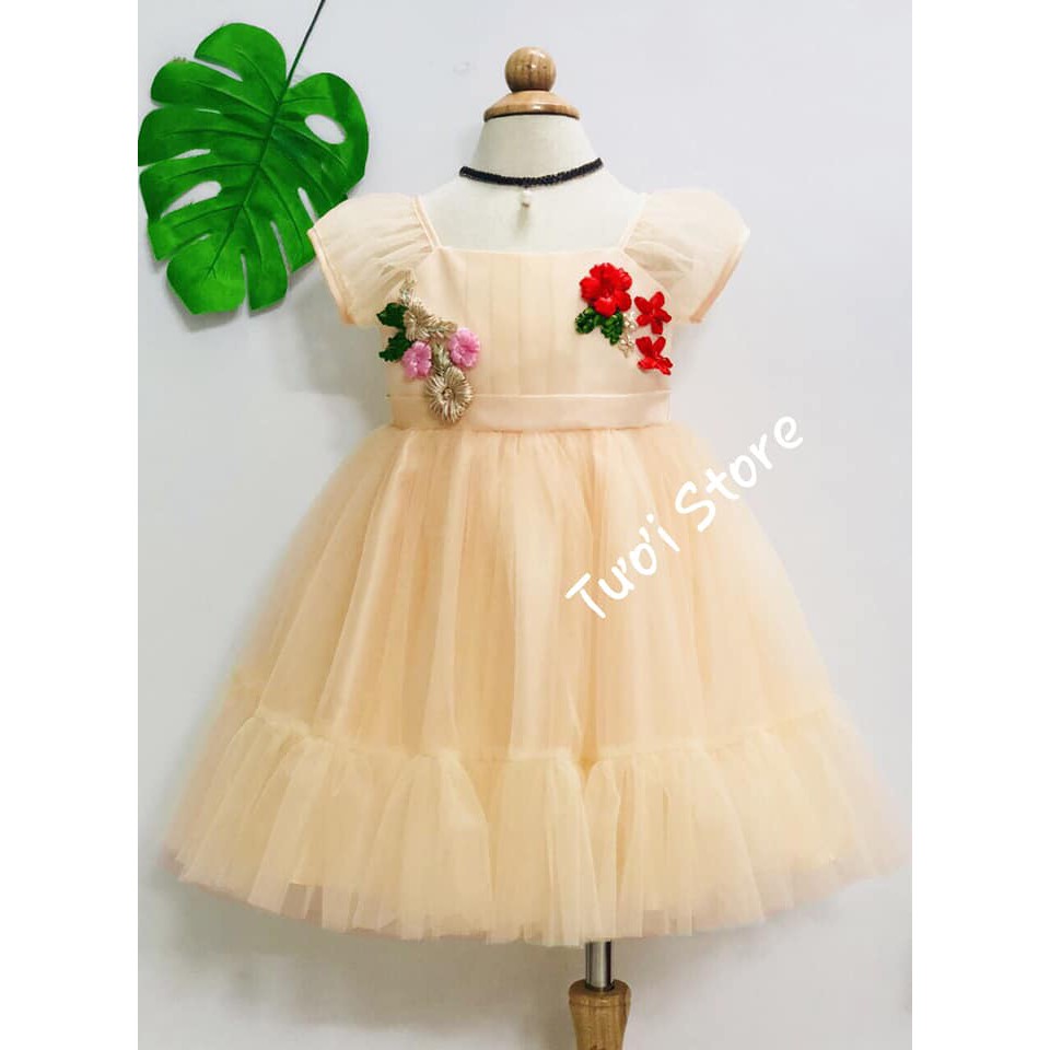 Đầm thiết kế cho bé gái _ Siêu phẩm chào mừng 1/6 - Quốc tế thiếu nhi