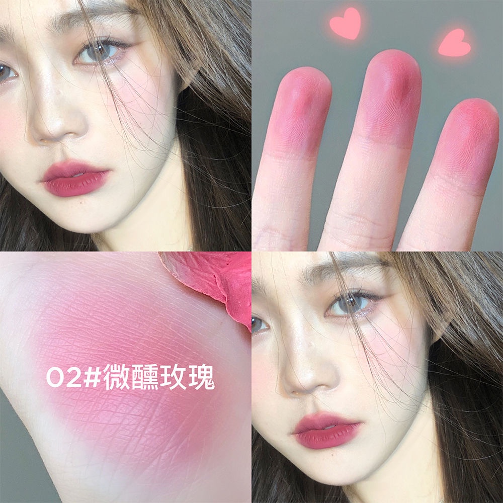Phấn má Lameila đơn sắc, phấn má hồng nội địa trung F22 - Sammi beauty