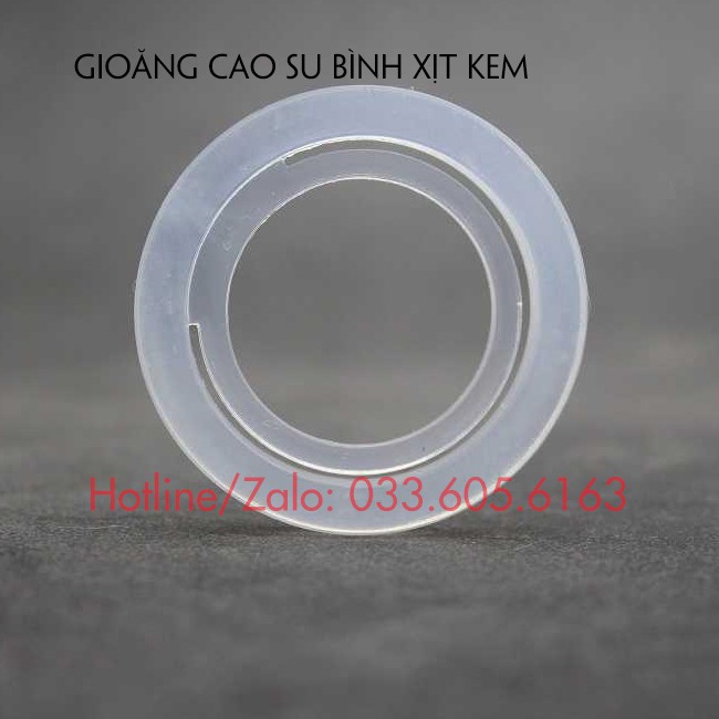 Phụ kiện bình xịt kem Mosa - Cream whipper: vòi hoa tulip, nắp chặn viên gas, gioăng cao su, piston, ốc kết nối