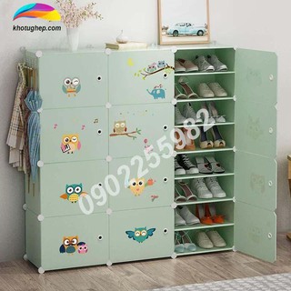 [MIỄN PHÍ SHIP ] XƯỞNG TỦ NHỰA ĐỂ GIÀY DÉP GIÁ RẺ TỦ ĐỂ ĐƯỢC 48 ĐÔI GIẦY/DÉP CHIA Ô (chia ô) NHIỀU MÀU LỰA CHỌN