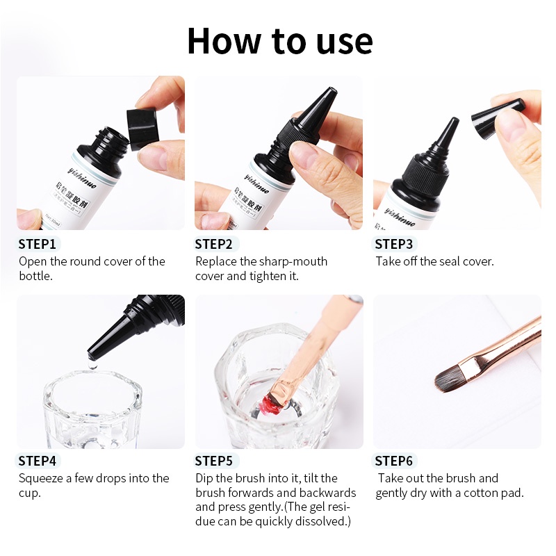 Dung Dịch Vệ Sinh Móng Tay Acrylic 35ml Chất Lượng Cao