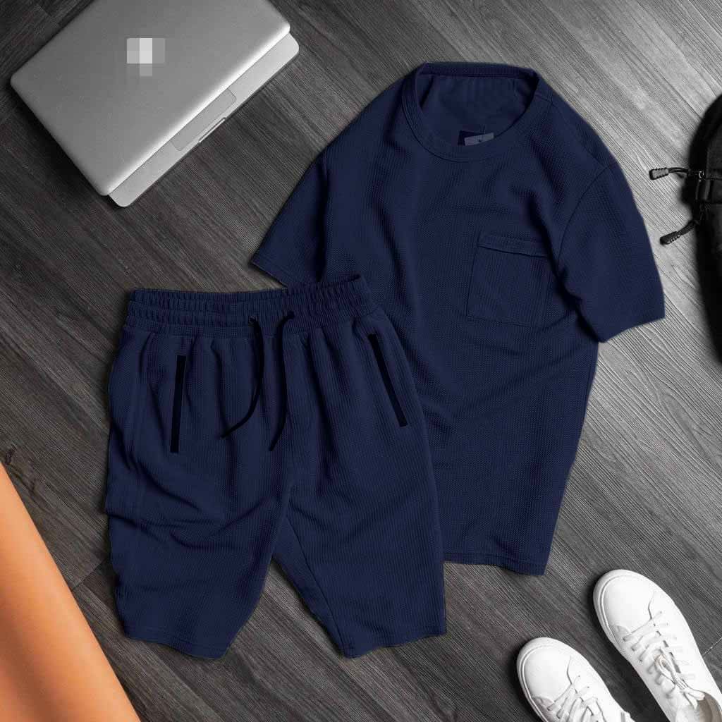 Bộ quần áo thể thao nam chất thun lạnh cao cấp, đồ bộ mặc nhà thời trang hè
