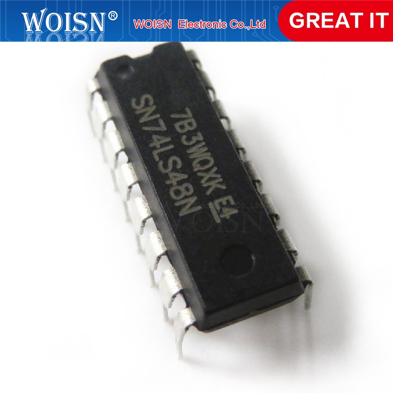 10 Cái / lốc 74LS48 SN74LS48N HD74LS48P DIP-16