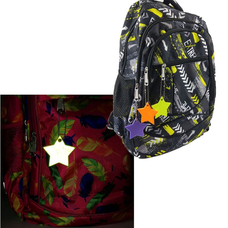 Set 10 Móc Khóa Thể Thao Phản Quang An Toàn