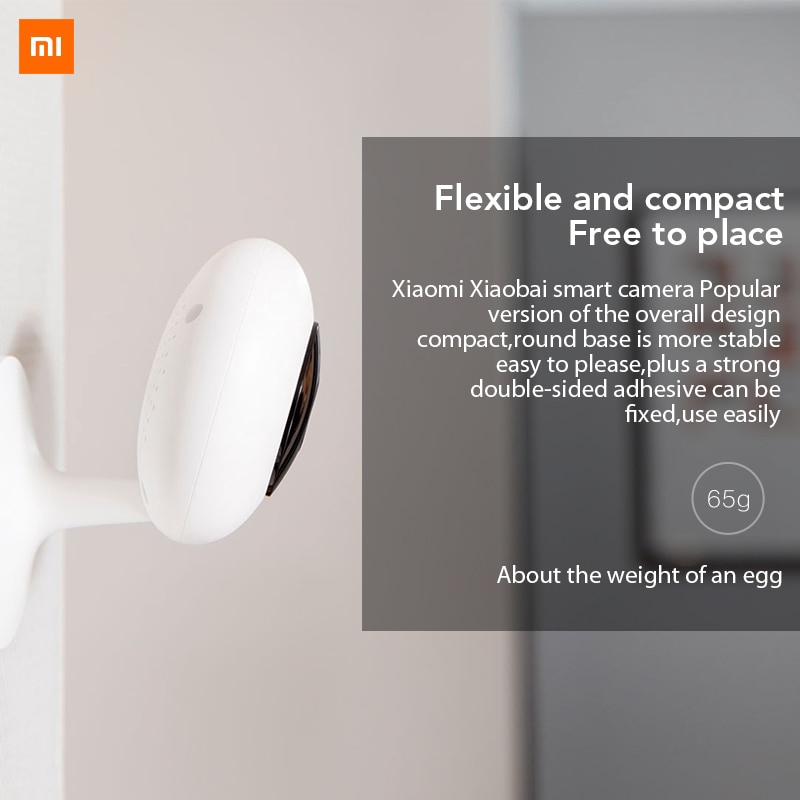 Camera IP Xiaomi Mijia Xiaobai thông minh 1080P HD Wifi tầm nhìn đêm chất lượng cao