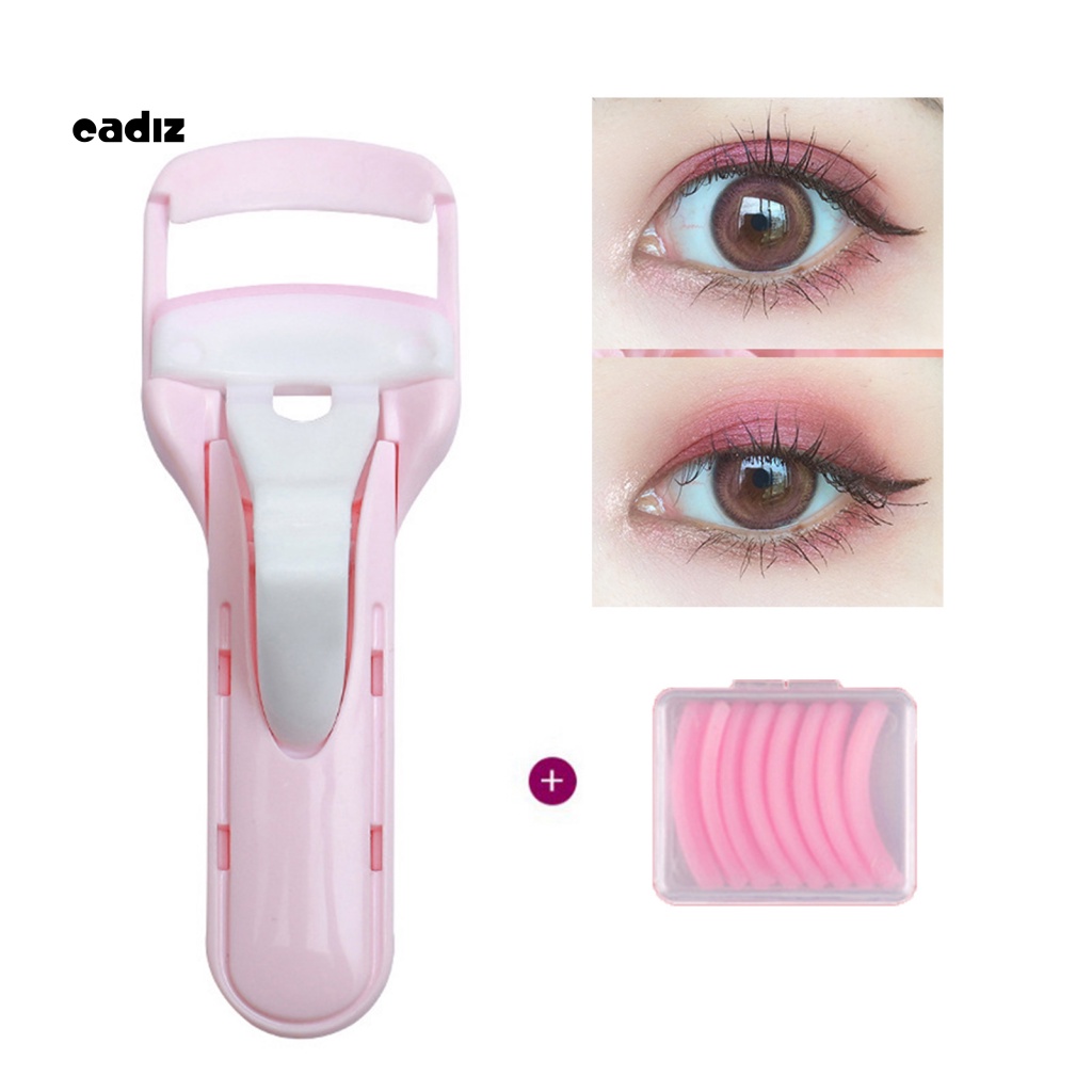 Dụng Cụ Uốn Lông Mi Bằng Nhựa Không Đường May Thời Trang Dành Cho Gia Đình
