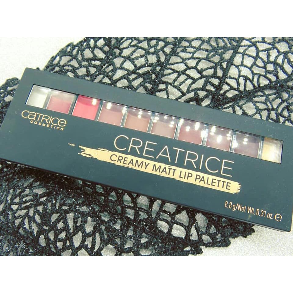 Bảng son Catrice Creatrice Creamy Matt Lip Palette