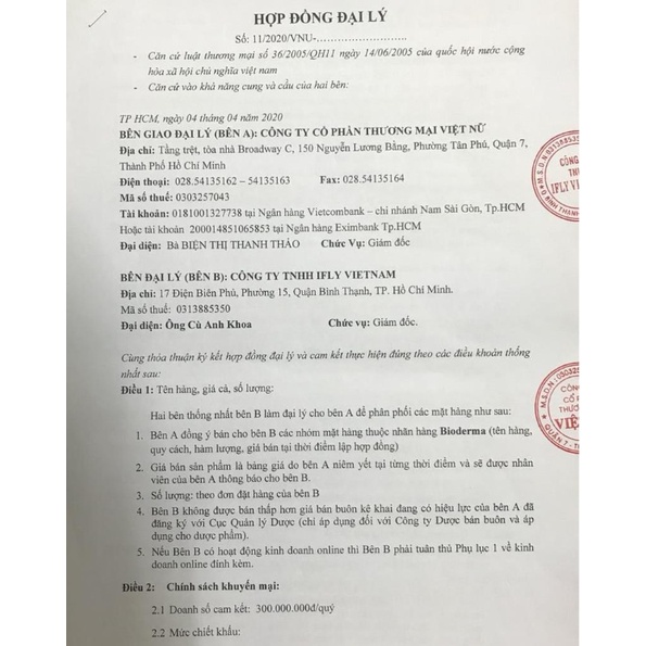 Nước tẩy trang B.i.o  H2O cho da nhạy cảm