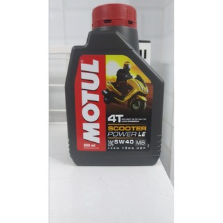 NHỚT MOTUL SCOOTER POWER 5W40 800ML DÀNH CHO XE GA - MOTUL5W40800ML