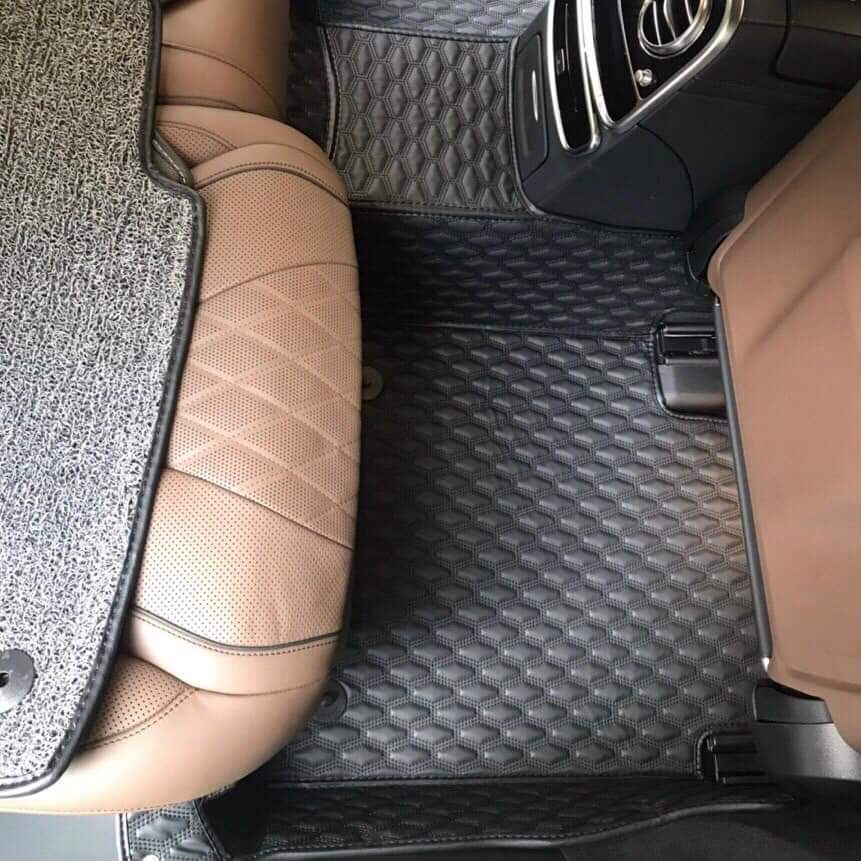 Thảm lót sàn 8D da diamond cao cấp cho xe Mercedes GLC 200, Mercedes GLC 250, Mercedes GLC 300 2016 -2022