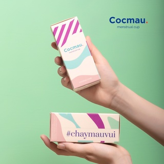 Combo 2 cốc nguyệt san cải tiến cocmau - cuống tròn dễ tháo - ảnh sản phẩm 2