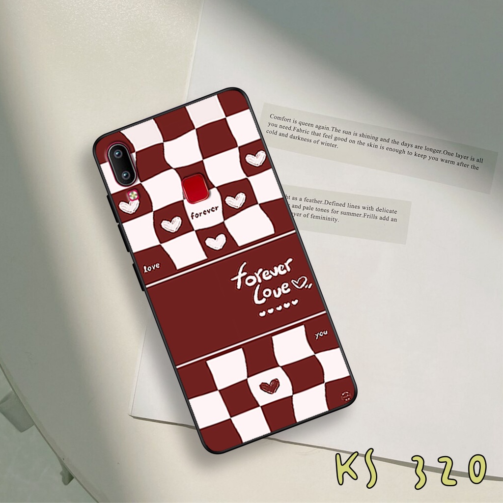 Ốp lưng Vivo Y91 - Vivo Y95 - Ốp in hình họa tiết caro bền, đẹp