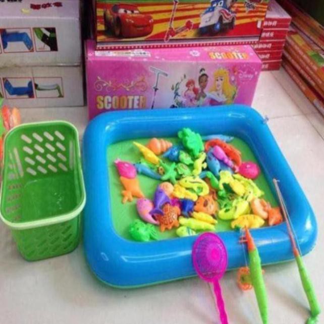 Bể Phao Câu Cá Cho Trẻ Em  Cho Bé Vui Chơi