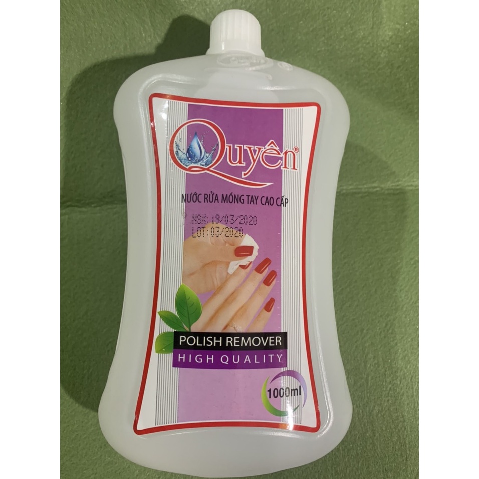 Nước Rửa Móng Tay Quyên Acetone 1000ml