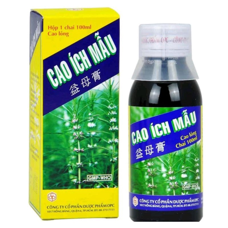 Cao ích mẫu OPC ( chai 100ml, chai 180ml )