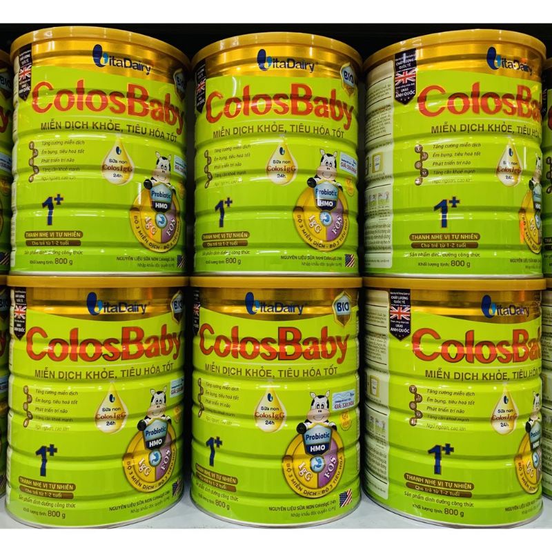 Sữa Non Colosbaby Bio, 800G, Date 2025, Có Mã Qr