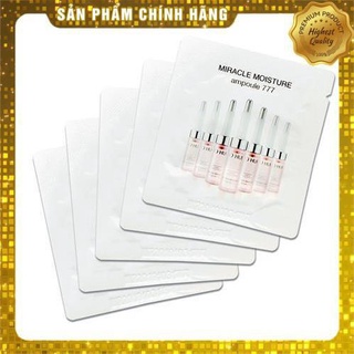 Combo 10 Gói Tinh Chất phục hồi hoàn hảo  OHUI Miracle Moisture Ampoule 777