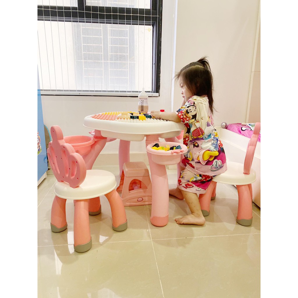 Ghế tựa lưng cho trẻ em King & Queen phù hợp bé từ 1-8 tuổi, chống trơn trượt, chống đổ | BigBuy360 - bigbuy360.vn