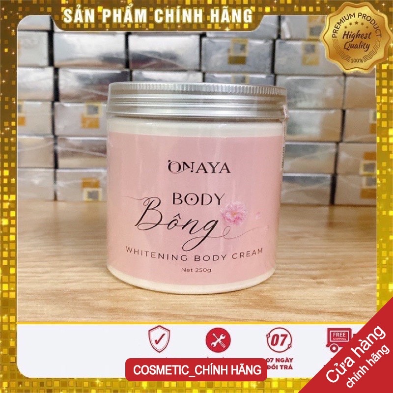 [Chính hãng] kem body bông onaya tq group dưỡng trắng da