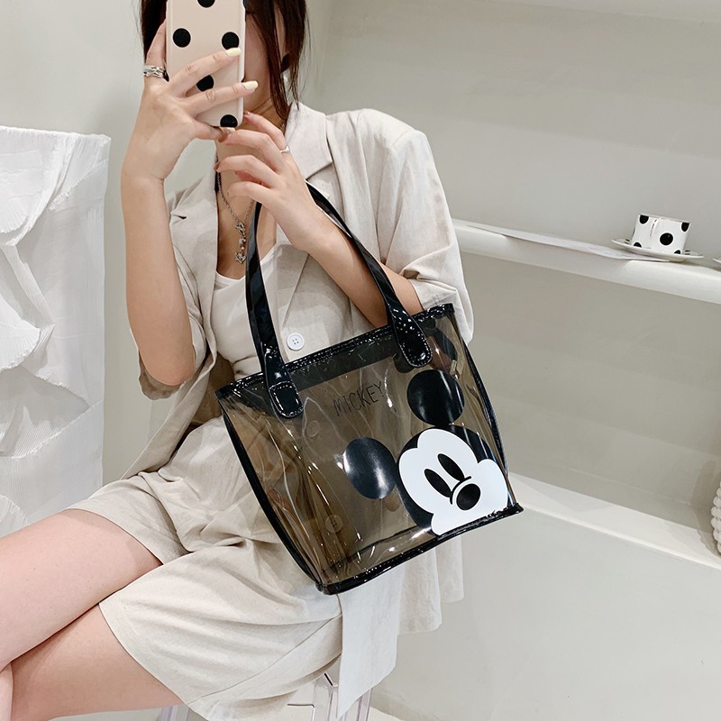 Túi mickey trong suốt trẻ trung cá tính