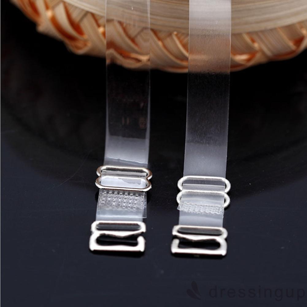 DRESSINGUP-Cặp Dây Áo Ngực Trong Suốt (Rộng 1cm)