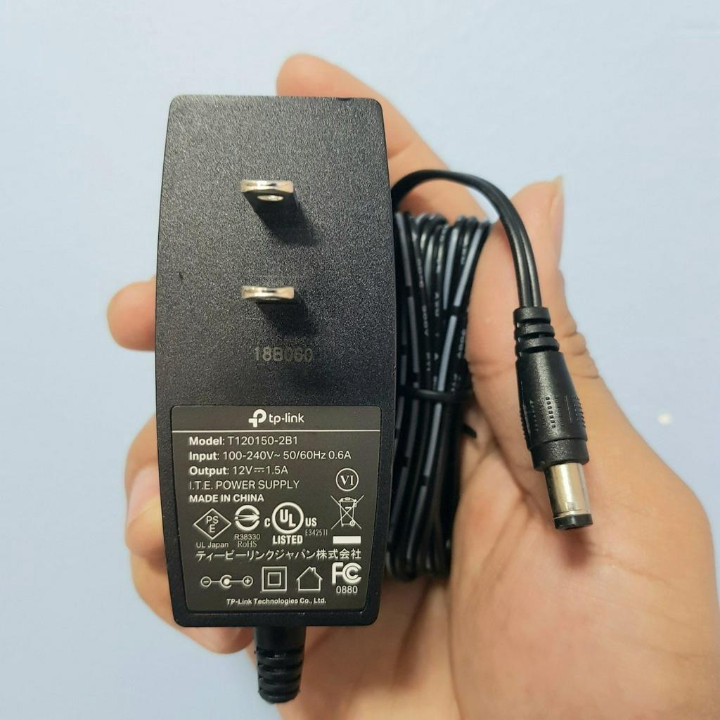 Nguồn Adapter 12V1A 5.5x2.1MM chính hãng TPlink dùng cho thiết bị quạt modem wifi - ShopLinhKienM2M