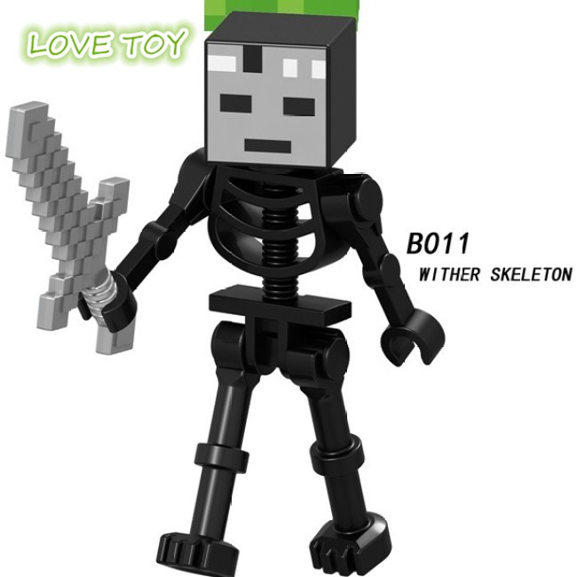 Đồ chơi khối lắp ráp con rối Minecraft Iron cho trẻ