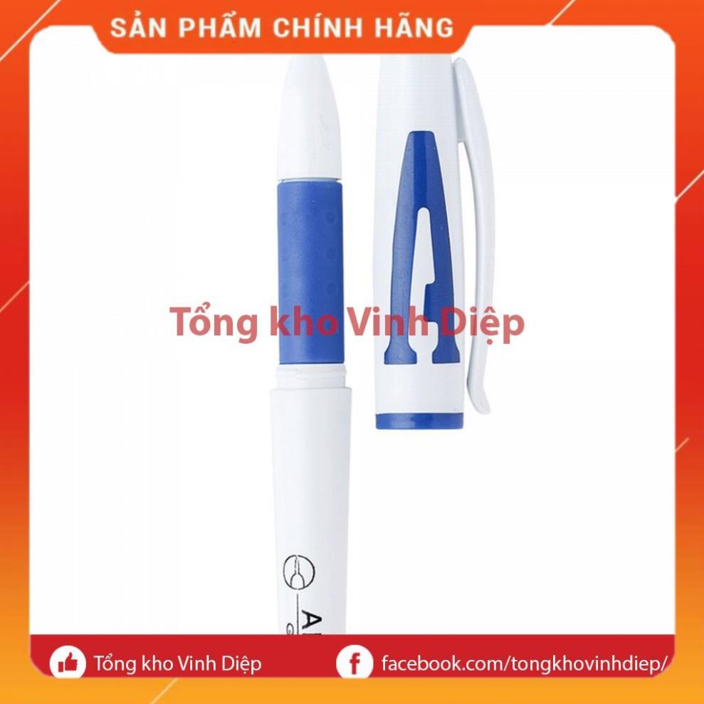 01 chiếc bút nước chữ A Aihao đủ 3 màu mực xanh, đen, đỏ - Hàng loại 1