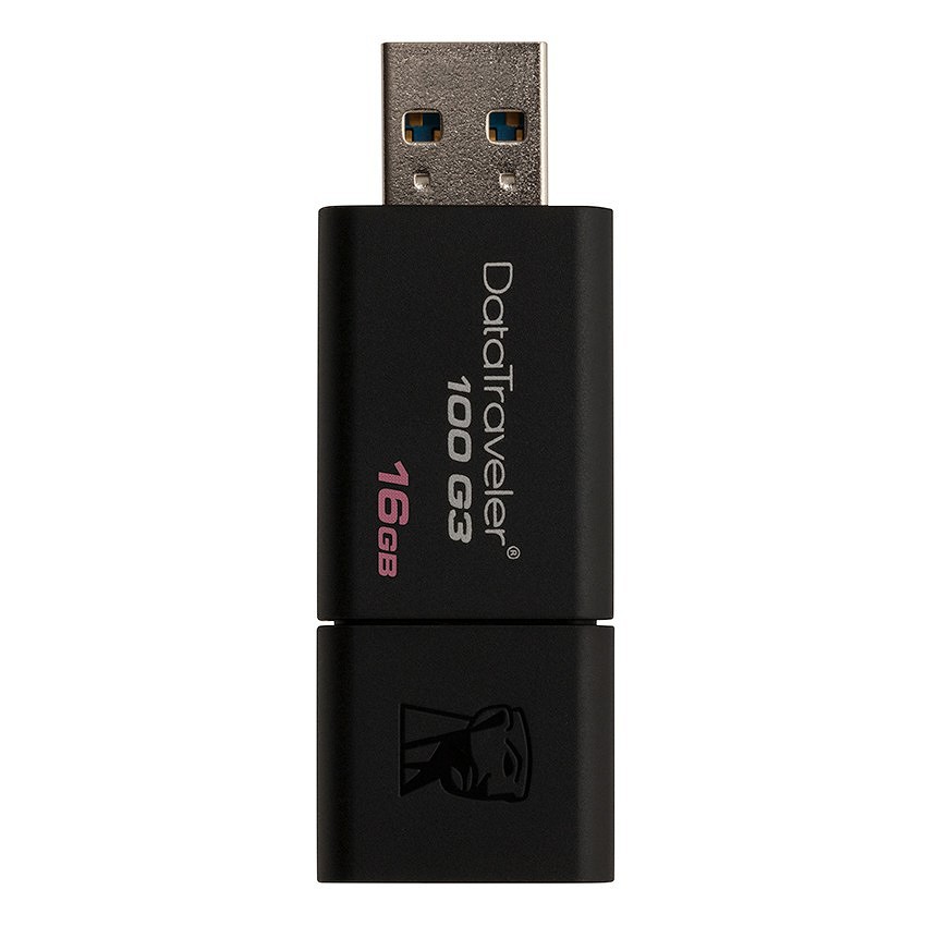 ( RẺ VÔ ĐỊCH ) USB Kingston DT100G3 USB 3.0 16GB - Bảo hành 60 tháng chính hãng (SPC/FPT)