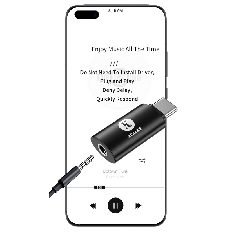 Bộ ChuyểN ĐổI Âm Thanh JA3 CX31993 Sang 3.5mm DAC USB C
