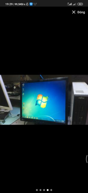Bộ máy tính fujitsu nhật máy tính văn phòng giá siêu bền vs màn hình 19 in như trên | BigBuy360 - bigbuy360.vn