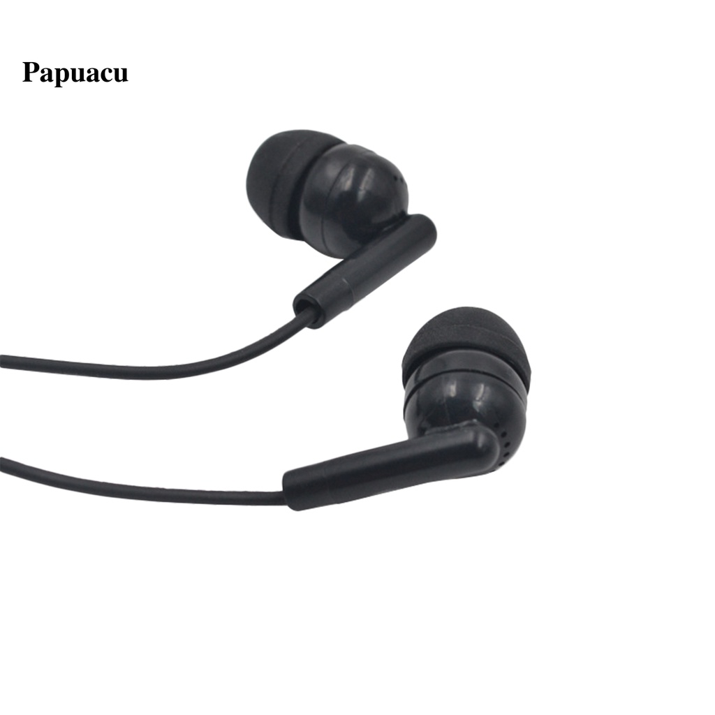 Tai Nghe Nhét Tai Papuacu Jack 3.5mm Âm Thanh Sống Động Điện Thoại