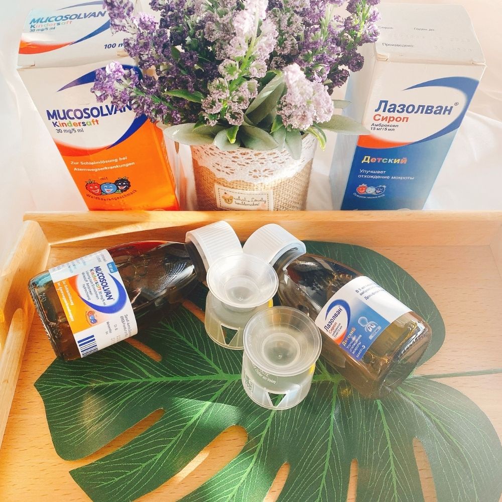 Siro chiết xuất thảo dược Mucosolvan 100ml Đức