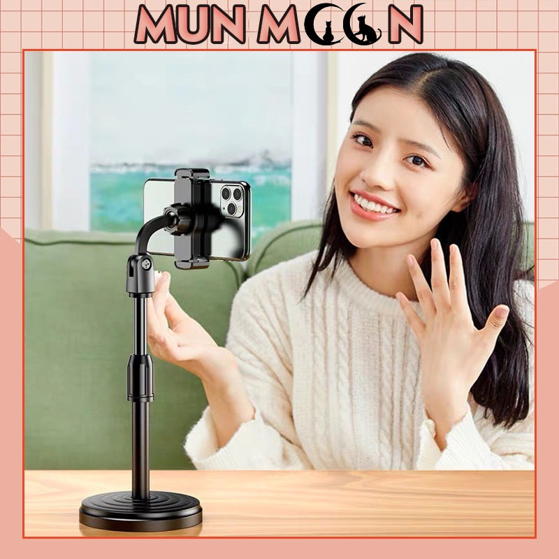Giá Đỡ Điện Thoại Livestream -Xem Video Ổn Định Xoay 360 Độ Dùng Để Quay Phim Ghi Hình Đa Năng/Max