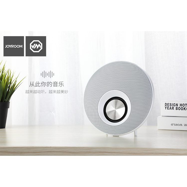 Loa Bluetooth Cao Cấp Joyroom JR-M02 Để Bàn Trang Trí - Âm Thanh Lớn , Bass Khỏe - Kết Nối Đa Dạng - Pin Khỏe