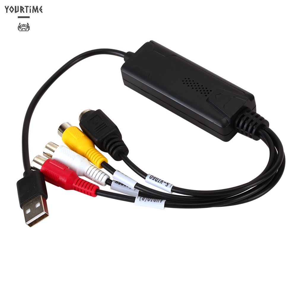Bộ chuyển đổi USB 2.0 AV S RCA cho DV/Hi8/VHS TV DVD