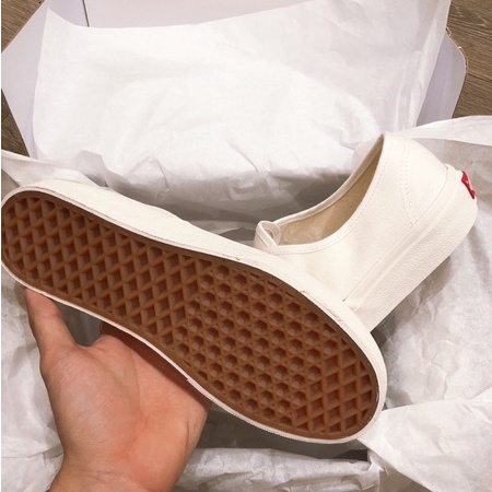 Giày Thể Thao Sneaker Nam Nữ Vans_Full Trắng Basic, Thời Trang GenzZ Full Bill+Box