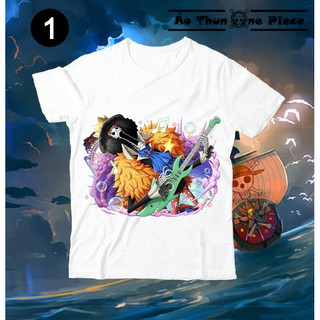 ⚡️FREESHIP⚡️Áo Thun In Hình Brook One Piece "Nhạc Công Băng Mũ Rơm" Cực Đẹp, Cực Ngầu