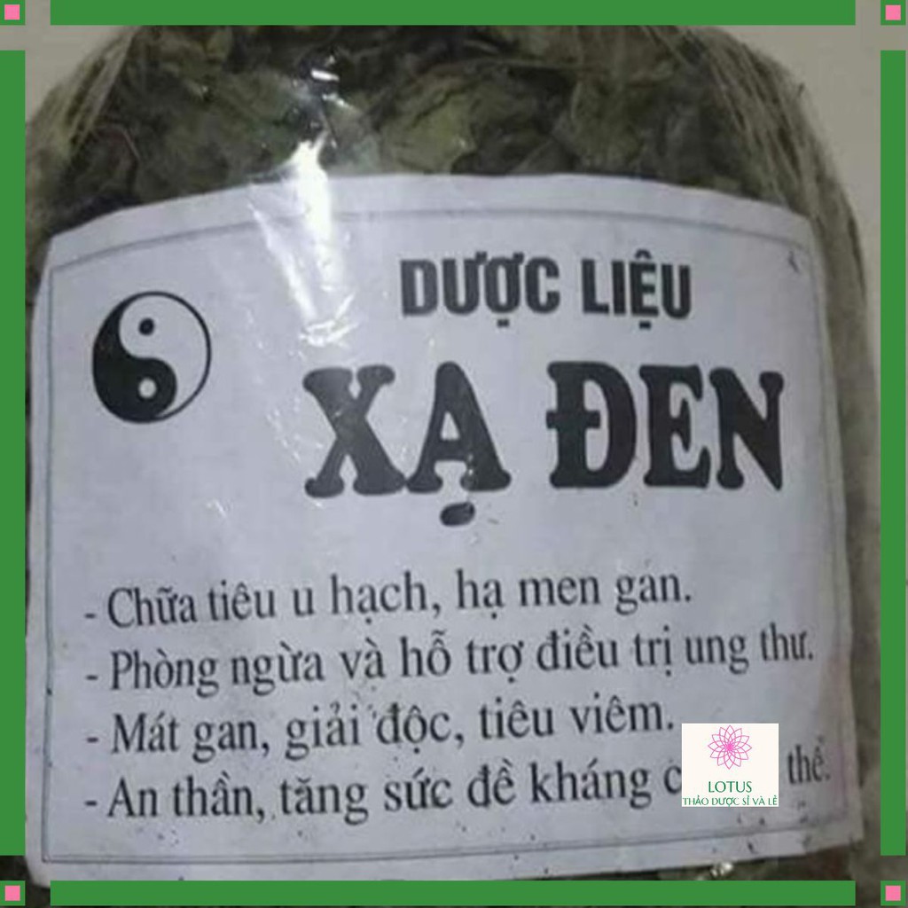 Dược liệu xạ đen 1 kg lá cây khô