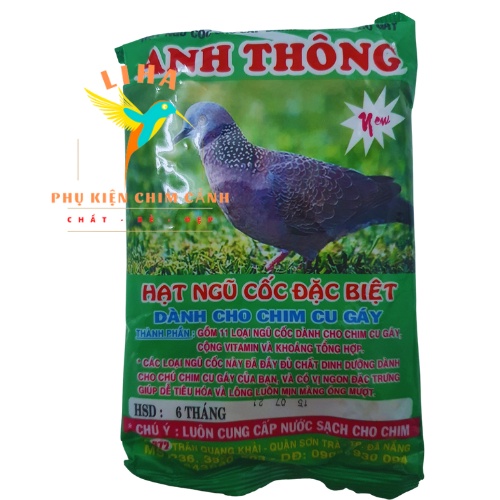 [Mã PET50K giảm Giảm 10% - Tối đa 50K đơn từ 250K] Ngũ Cốc Cu Gáy Anh Thông 250gr - Thức Ăn Chim Cu Gáy