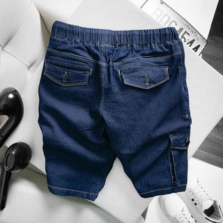[mã fatpbau2 giảm 40k đơn 150k] qsb63 ( quần short denim túi lệch )