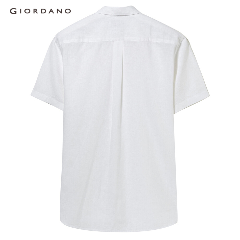 Áo Sơ Mi Giordano 90049482 Tay Ngắn Dáng Ôm Một Túi Thời Trang Nam | BigBuy360 - bigbuy360.vn